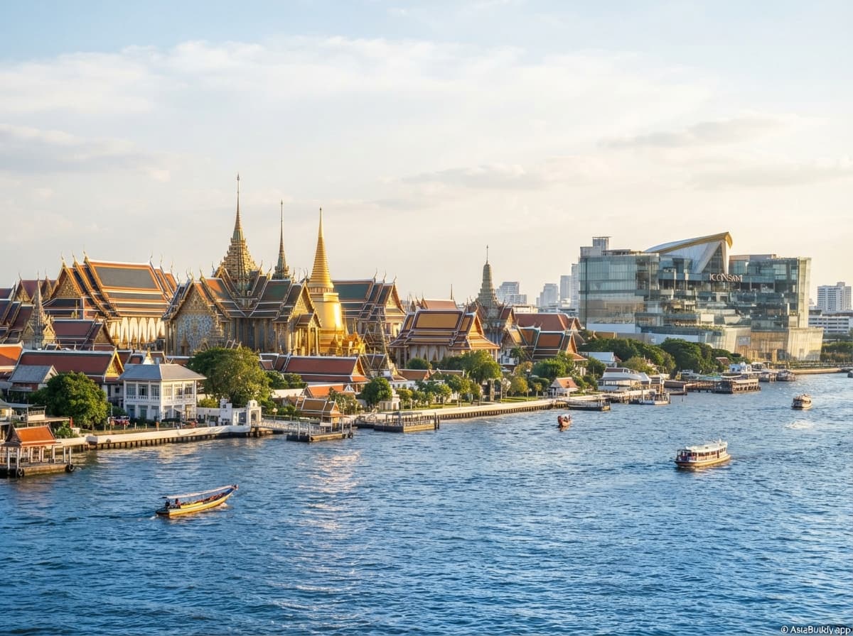 Bangkok Temple & Premier Mall Discovery Tour