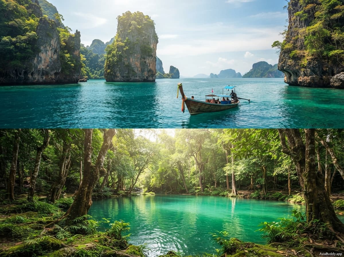 Krabi Hong Islands & Emerald Pool Nature Expedition