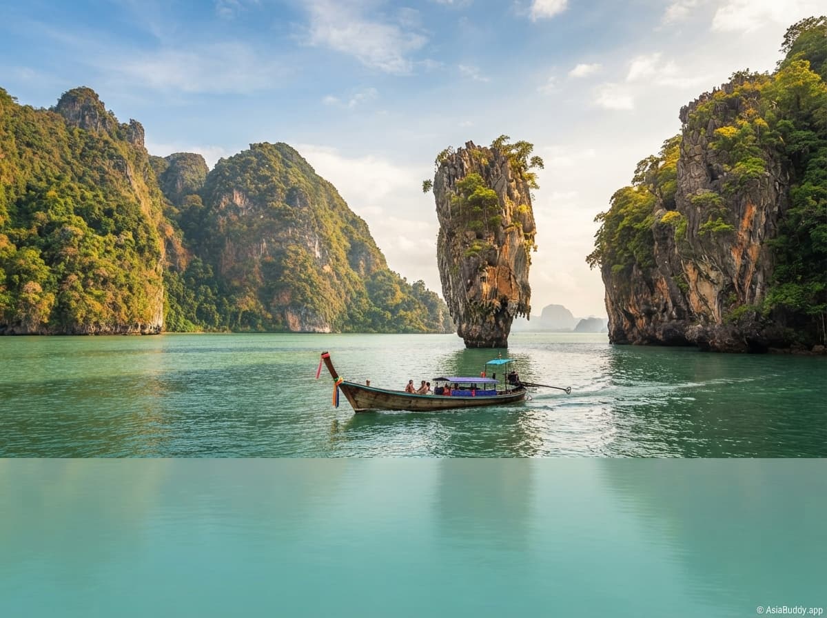 Phuket to Phang Nga Bay & James Bond Island Day Tour