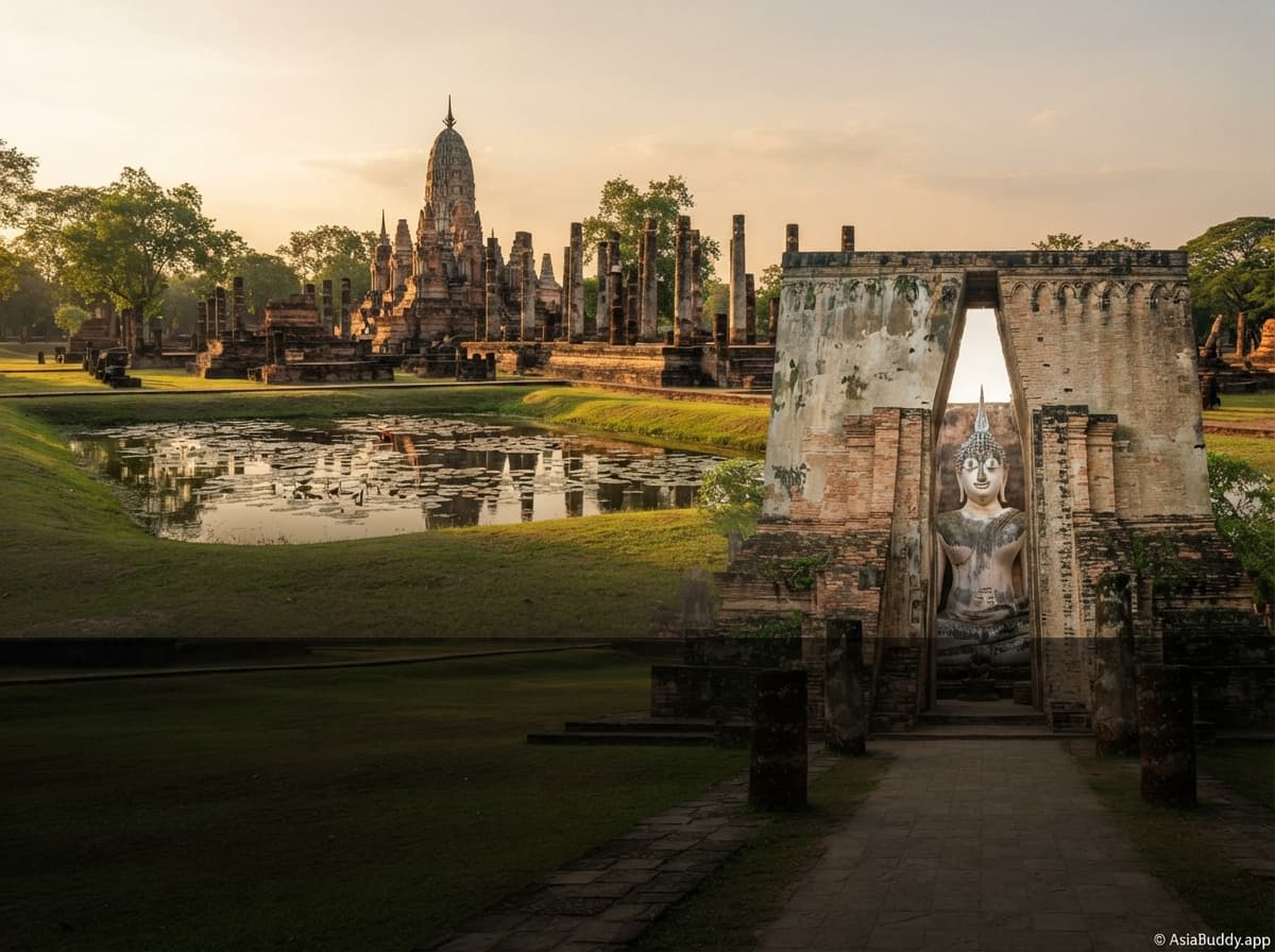 Sukhothai Historical Park & Local Heritage Explorer